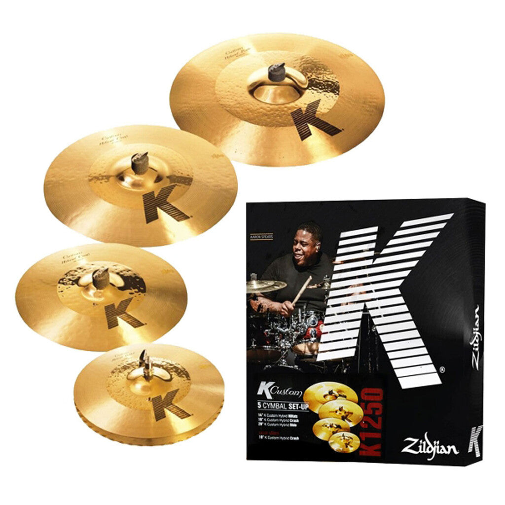 ZILDJIAN K1250 K CUSTOM HYBRID CYMBAL SET