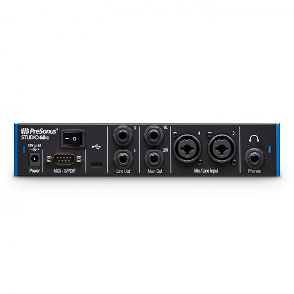 Presonus Studio 68c 6-In/6-Out USB-C Audio Interface