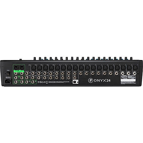 Mackie Onyx24 24-Channel Premium Analog Mixer With Multi-Track USB And Bluetooth