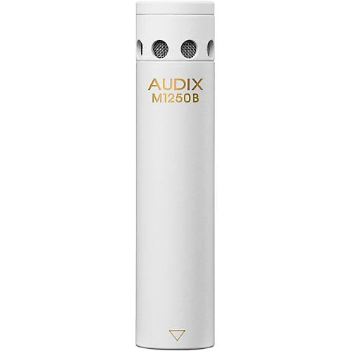 Audix M1250BO Miniature Omnidirectional Condenser Microphone White