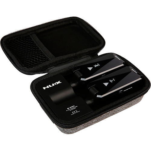 NUX B-5RC 2.4GHz Wireless Guitar System With Charging Case Black