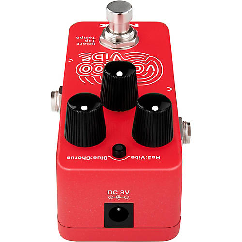 NUX NCH-3 Voodoo Vibe Mini Uni-Vibe Effects Pedal Red