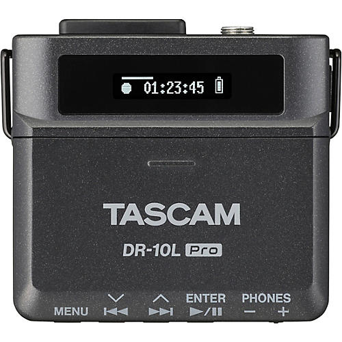 TASCAM DR-10L Pro Digital Audio Recorder With Lavalier Microphone