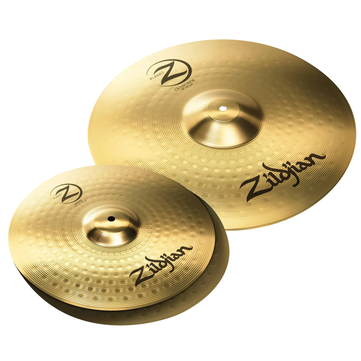ZILDJIAN PLZ1418 PLANET Z 3 PACK CYMBAL SET