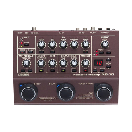 BOSS AD-10 ACOUSTIC PREAMP