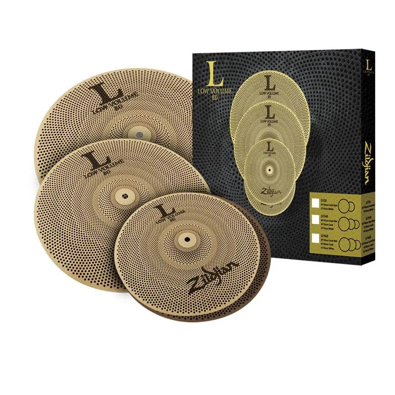 Zildjian L80 Low Volume Cymbal Set LV468