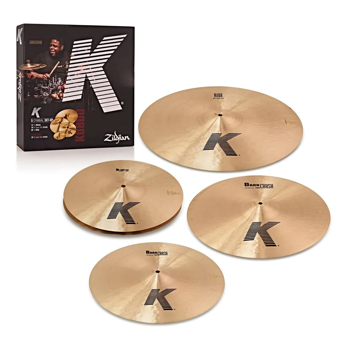 Zildjian K0800 K Cymbal Set
