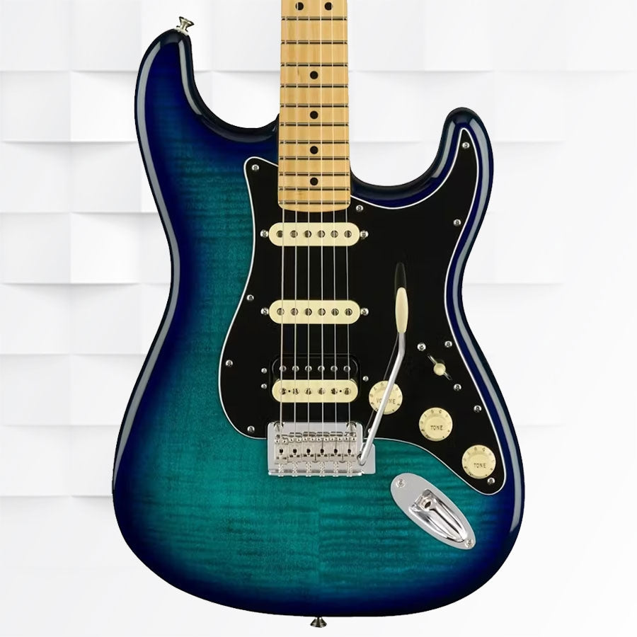 Fender Player Stratocaster HSS Plus Top Maple Fingerboard Limited-Edition Electric Guitar Blue Burst