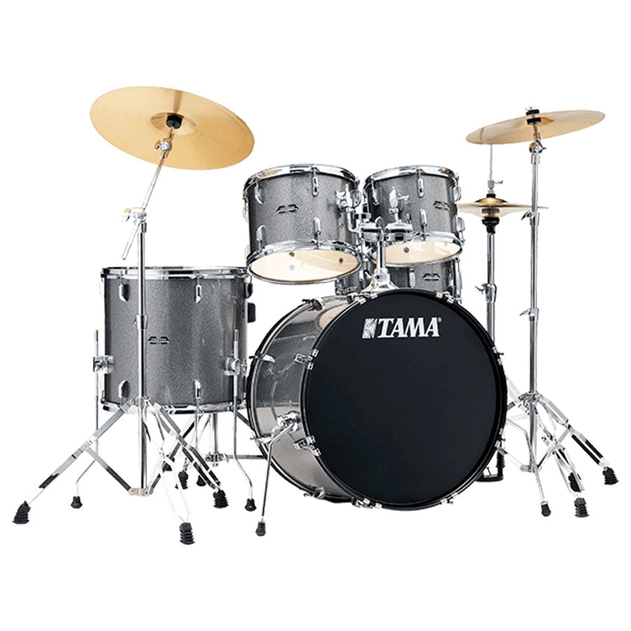 TAMA STAGESTAR ST52H5C CSS 5-PIECE ACOUSTIC DRUM KIT - COSMIC SILVER SPARKLE