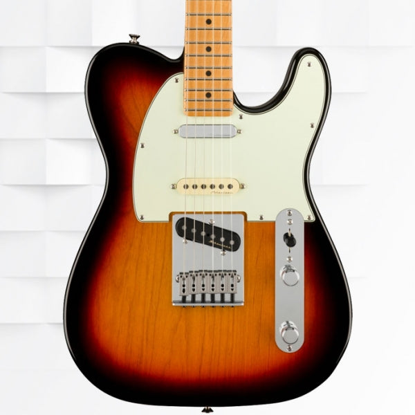 FENDER PLAYER PLUS NASHVILLE TELECASTER ELECTRIC GUITAR WITH GIG BAG - 3-COLOR SUNBURST 0147342300