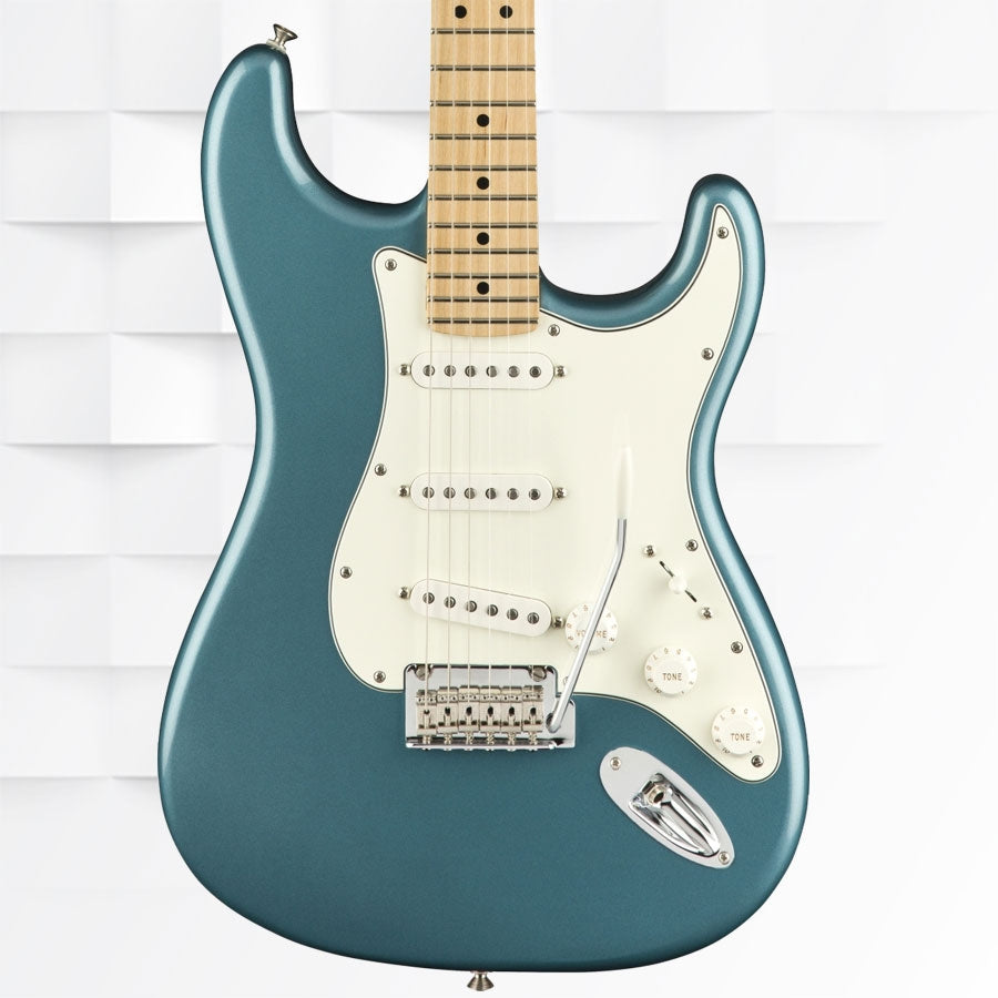 FENDER PLAYER STRATOCASTER SSS MAPLE FINGERBOARD FLOYD ROSE ELECTRIC GUITAR WITH BAG - TIDEPOOL 0144502513