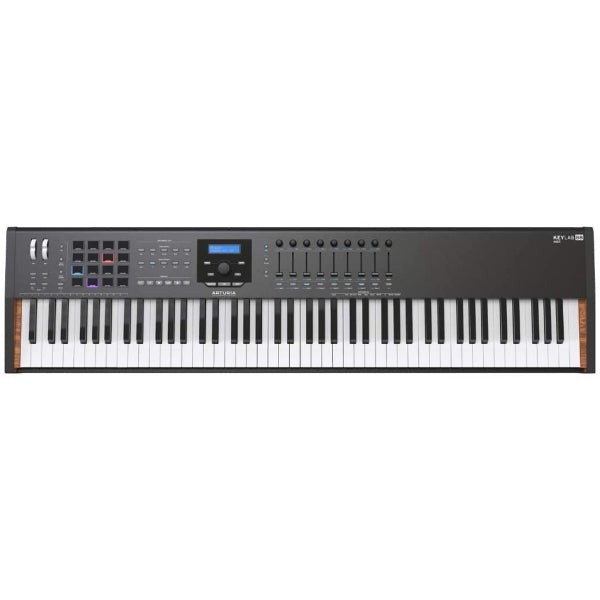 Arturia KeyLab 88 MkII (Black) Midi Controller With Free V Collection Software
