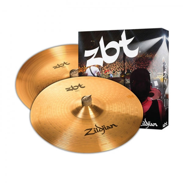 Zildjian ZBTE2P ZBT Expander Cymbal Pack ZBT 18" Crash, ZBT 18" China