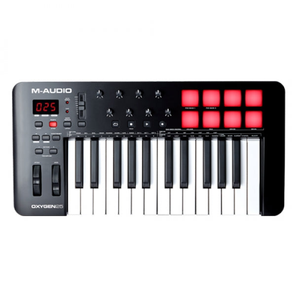 M-AUDIO OXYGEN 25 (MKV) 25-KEY USB MIDI CONTROLLER