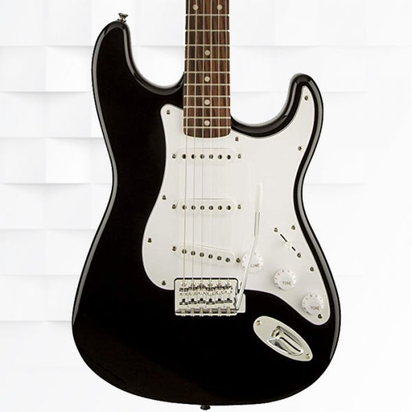 FENDER SQUIER AFFINITY STRATOCASTER LRL SSS ELECTRIC GUITAR WITH BAG - BLACK 0370600506