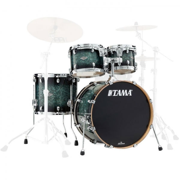 TAMA STARCLASSIC PERFORMER MBS42S MSL + MBSS55 5 PIECES ACOUSTIC DRUM KIT - MOLTEN STEEL BLUE BURST