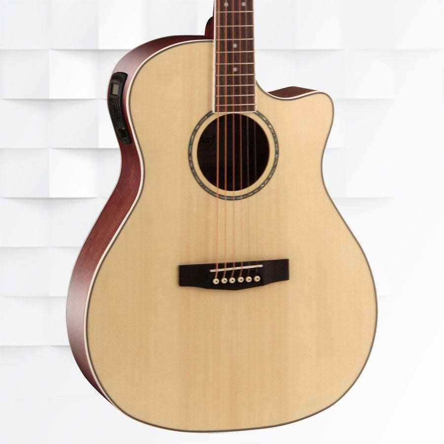Cort GA-MEDX OP Semi Acoustic Guitar - Open Pore