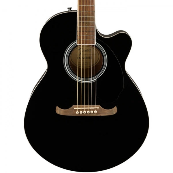 Fender FA-135CE Concert V2 Electro-Acoustic Guitar 0971253506 With Bag - Black