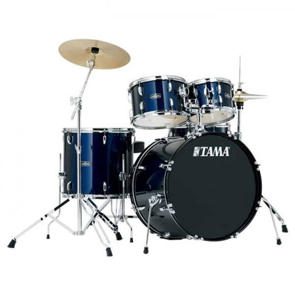TAMA STAGESTAR SG58H5 DB 5-PIECES ACOUSTIC DRUM KIT - DARK BLUE
