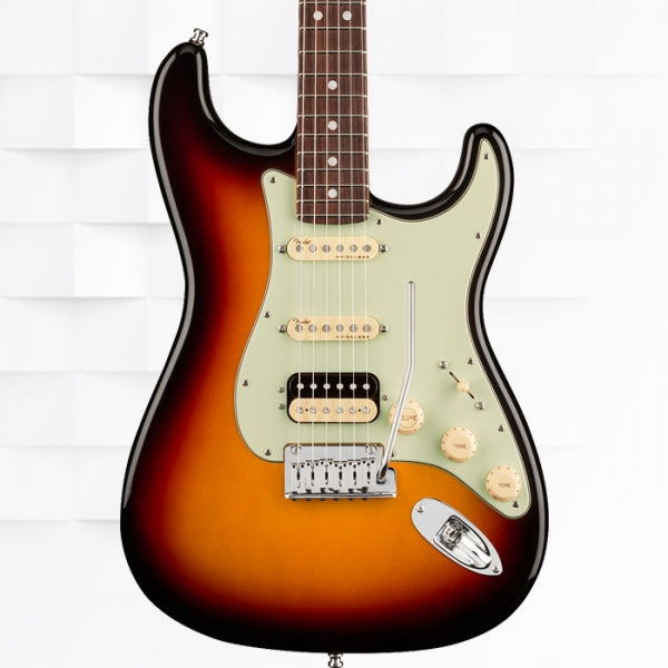 FENDER AMERICAN ULTRA STRATOCASTER HSS ROSEWOOD FINGERBOARD ELECTRIC GUITAR WITH CASE - ULTRABURST