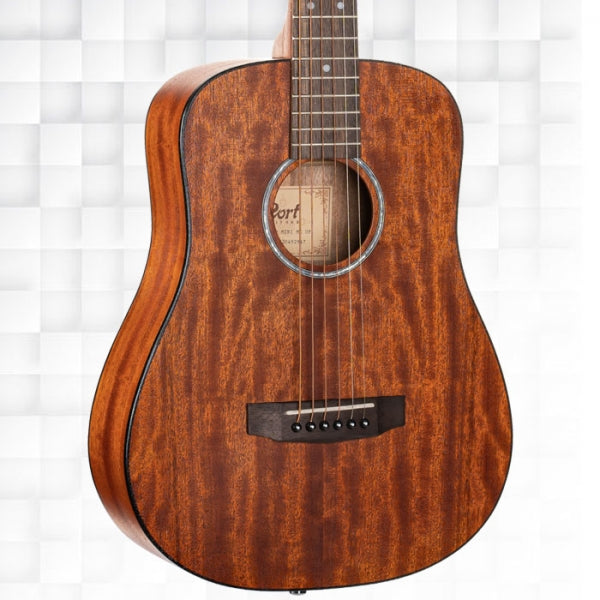 Cort AD Mini M OP 3/4 Size Acoustic Guitar - Open Pore