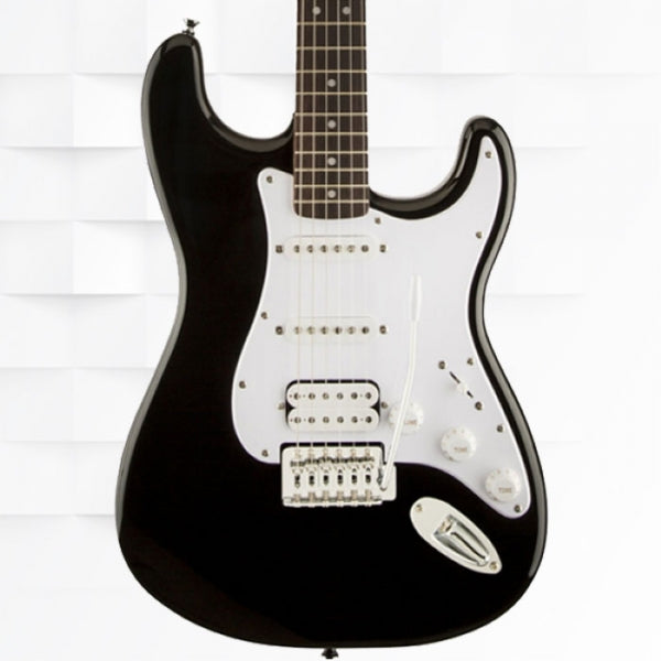 FENDER SQUIER BULLET STRATOCASTER WITH TREMOLO HSS ELECTRIC GUITAR - BLACK