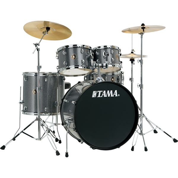 TAMA RHYTHM MATE 5-PCS ACOUSTIC DRUM KIT RM52KH5 - GALAXY SILVER