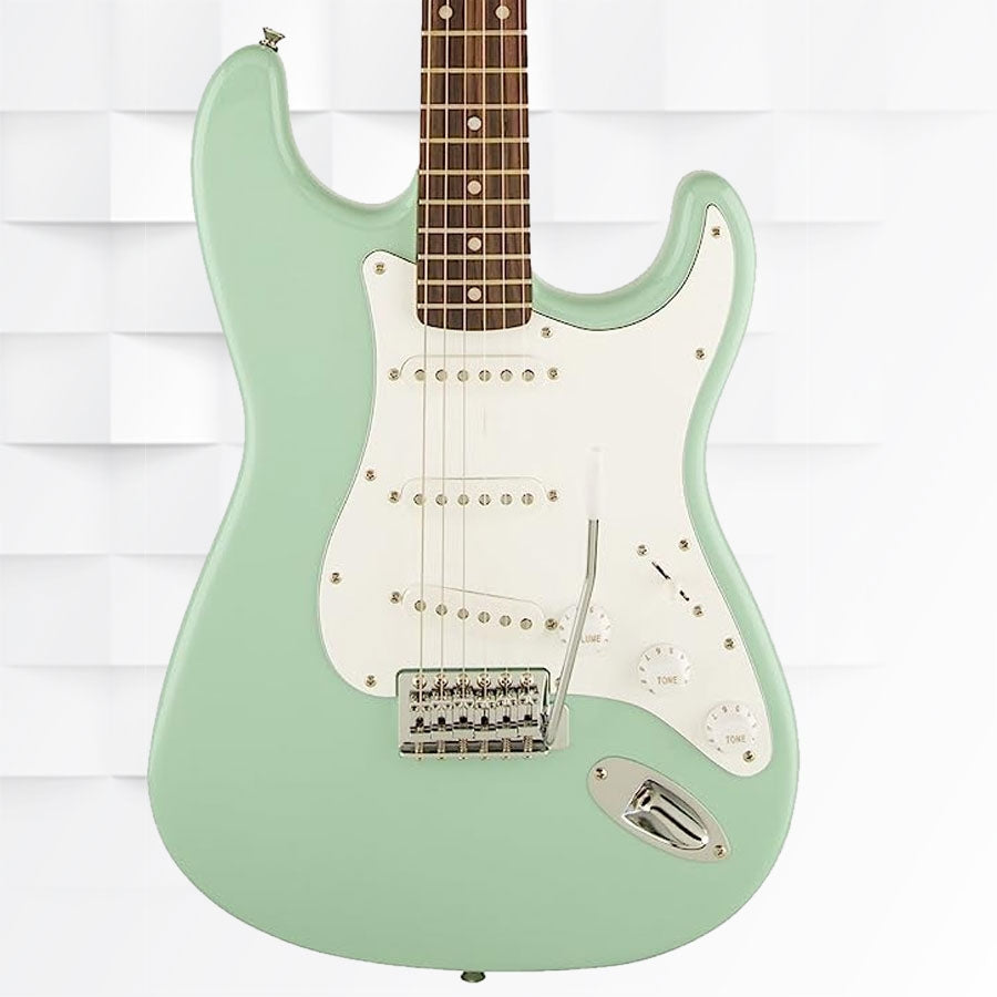 FENDER SQUIER AFFINITY STRATOCASTER LRL SSS ELECTRIC GUITAR - SURF GREEN