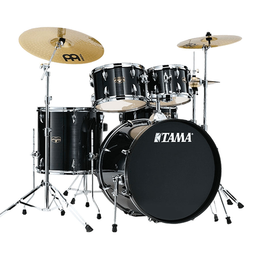 TAMA IMPERIALSTAR IP52H6W HBK 5-PIECES ACOUSTIC DRUM KIT-HAIRLINE BLACK