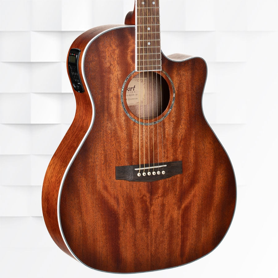Cort GA-MEDX M-OP Electro-Acoustic Guitar - Open Pore
