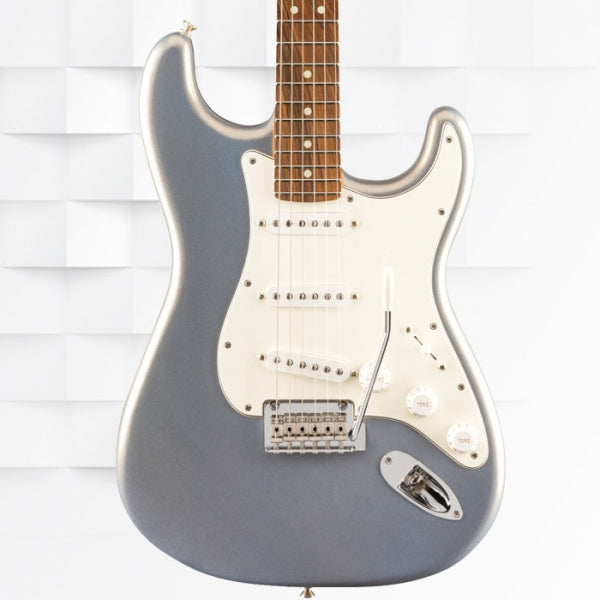 Fender Player Stratocaster SSS Pau Ferro Fretboard Electric Guitar With Bag - Silver 0144503581
