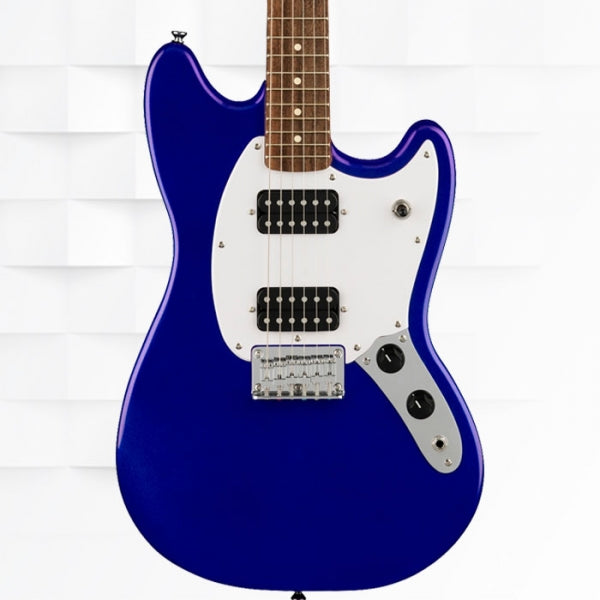 FENDER SQUIER BULLET MUSTANG HH 6-STRING ELECTRIC GUITAR - IMPERIAL BLUE