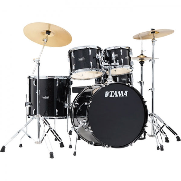 TAMA STAGESTAR ST52H5C BNS 5-PIECE ACOUSTIC DRUM KIT - BLACK NIGHT SPARKLE