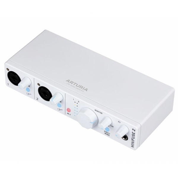 ARTURIA MINIFUSE 2 2IN/2OUT USB-C AUDIO INTERFACE (WHITE)