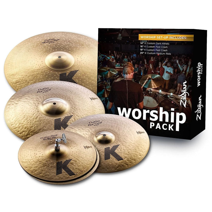 Zildjian KC0801W Worship Cymbal Pack 14" 16" 18" 20"