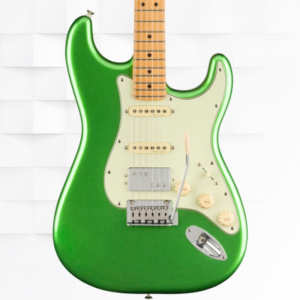 FENDER PLAYER PLUS STRATOCASTER HSS MAPLE FINGERBOARD ELECTRIC GUITAR WITH GIG BAG - COSMIC JADE