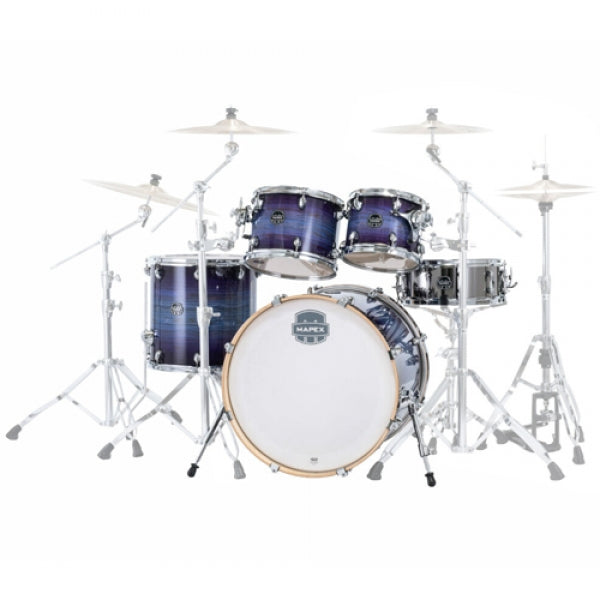 Mapex AR529S Armory Series 5-Piece Acoustic Drum Set Rock Shell Pack - Night Sky Burst