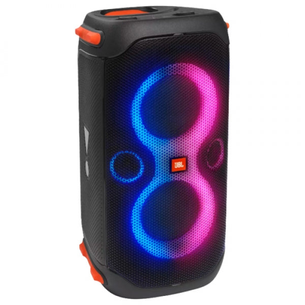 JBL PARTYBOX 110 PORTABLE PARTY SPEAKER WITH 160W POWERFUL SOUND, BUILT-IN LIGHTS AND SPLASHPROOF DESIGN