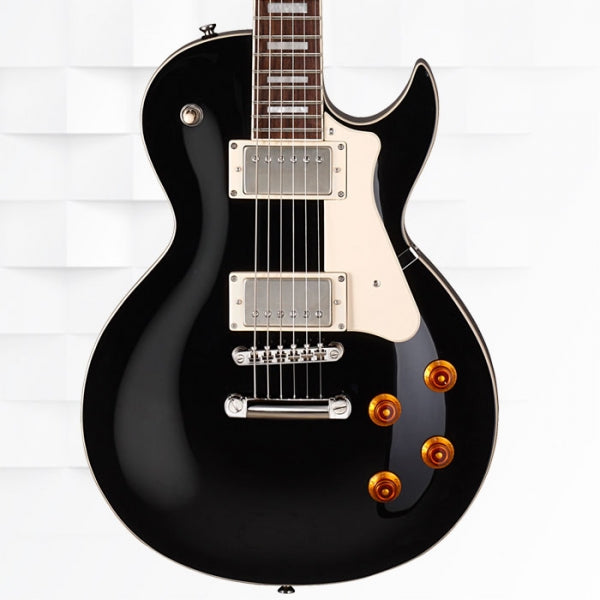 CORT CR200-BK CLASSIC ROCK SERIES 6-STRINGS ELECTRIC GUITAR WITH GIG BAG - BLACK