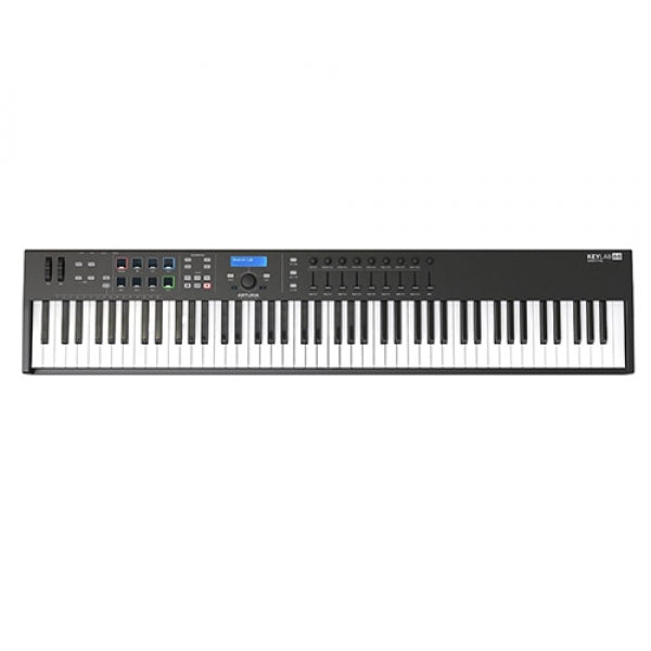 ARTURIA KEYLAB ESSENTIAL 88 88-KEY MIDI CONTROLLER KEYBOARD - BLACK