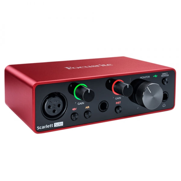 Focusrite Scarlett Solo 3rd Generation USB Audio Interface