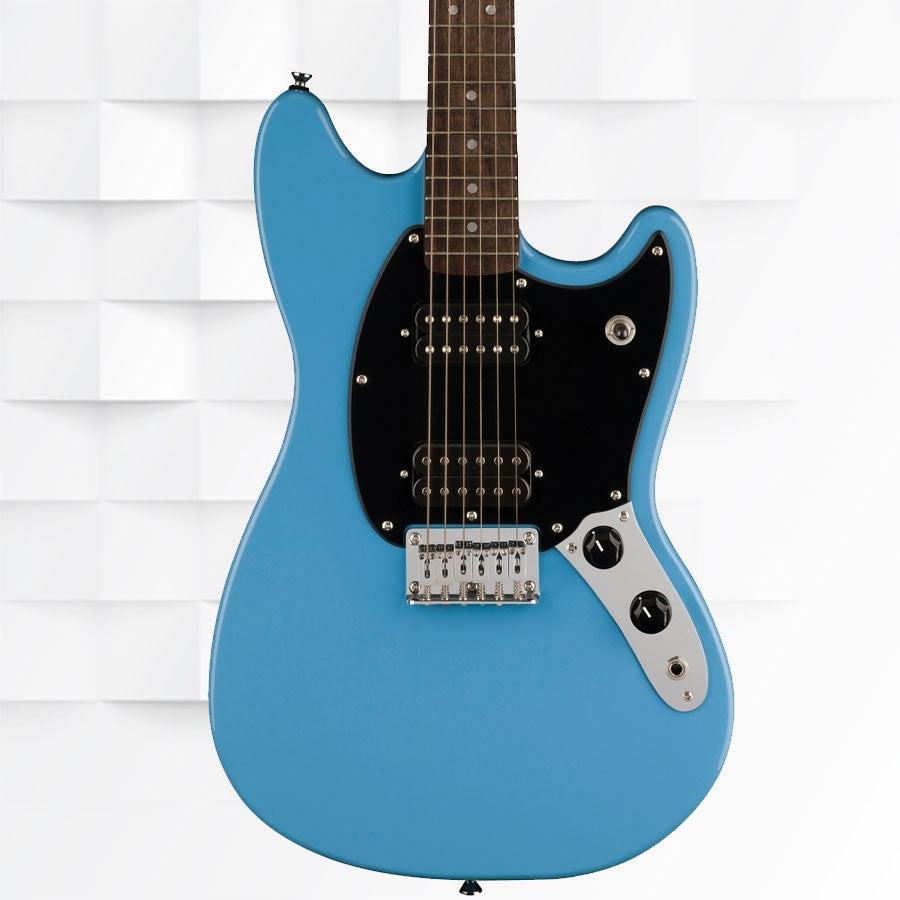 Fender Squier Sonic Mustang HH Indian Laurel Fingerboard Electric Guitar 0373701526 - California Blue