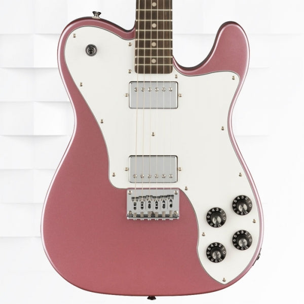 FENDER SQUIER AFFINITY TELECASTER DELUXE ELECTRIC GUITAR WITH BAG - BURGUNDY MIST 0378250566
