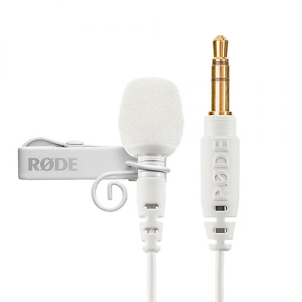Rode Lavalier GO (White) Professional-Grade Wearable Microphone