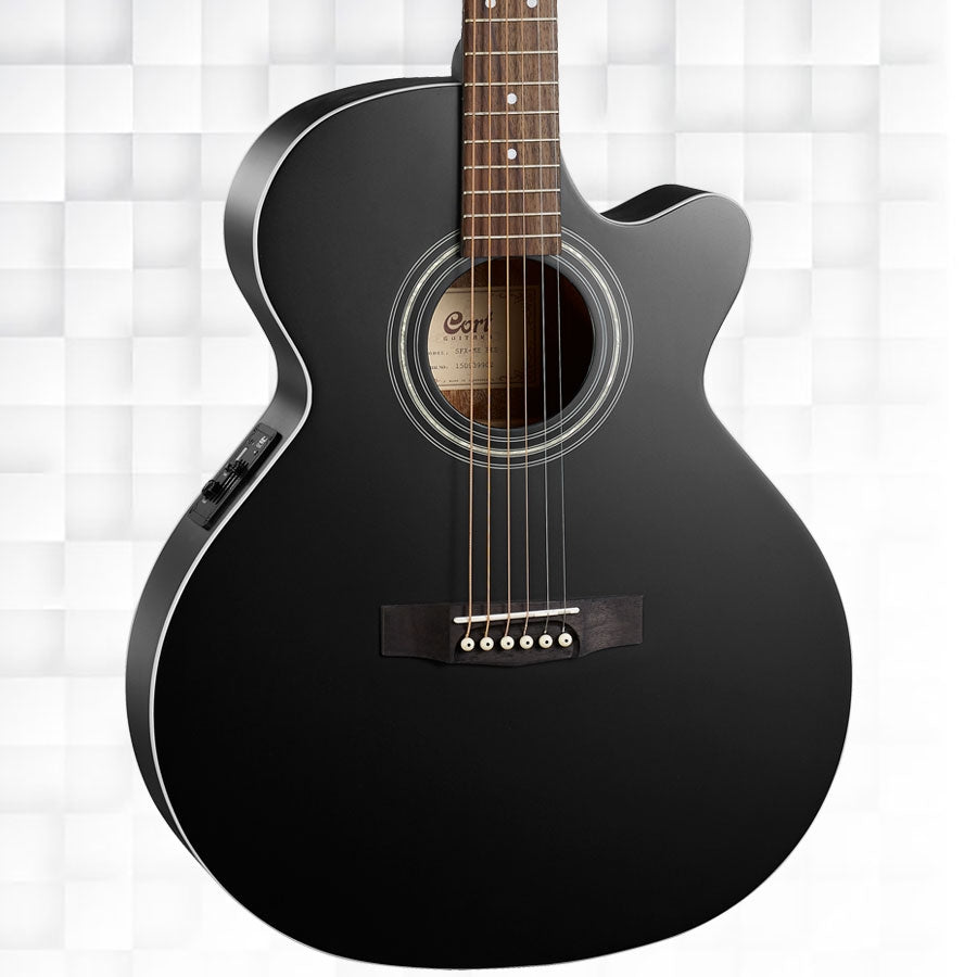 CORT SFX-ME BKS SEMI ACOUSTIC GUITAR