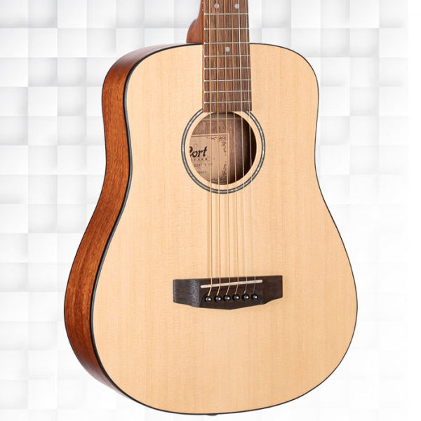 CORT AD MINI OP 3/4 SIZED DREADNOUGHT ACOUSTIC GUITAR -OPEN PORE