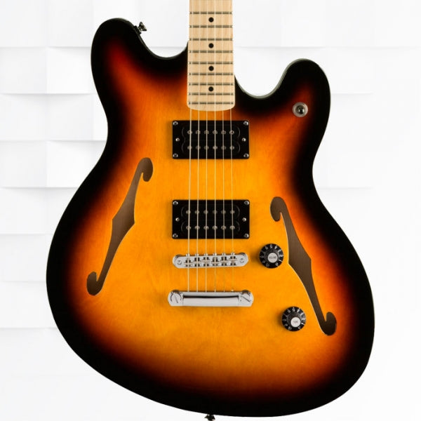 FENDER AFFINITY SERIES STARCASTER MAPLE FRETBOARD ELECTRIC GUITAR WITH GIG BAG - 3-COLOR SUNBURST 0370590500