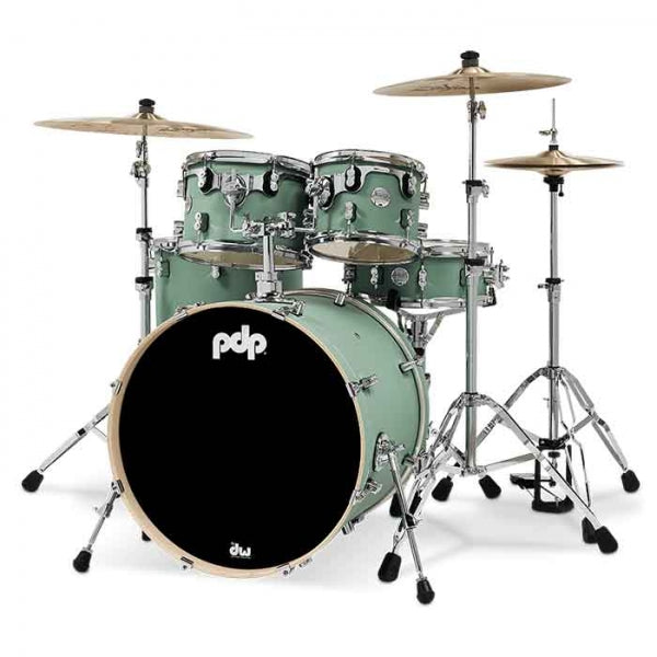 PDP PDCM2215SF Concept Maple 5-Pieces Shell Pack - Satin Seafoam Finishply