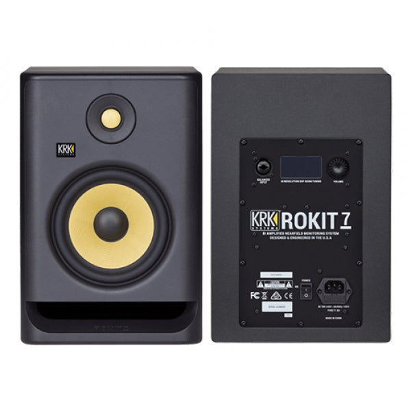 KRK ROKIT 7 G4 7-Inch Powered Near-Field Studio Monitor RP7 G4