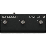 TC Helicon SWITCH-3 3-Button Footswitch